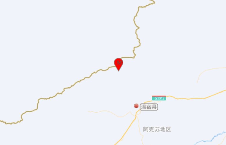 Gempa M 5,1 Guncang Kabupaten Wensu, Xinjiang, China Pagi Ini