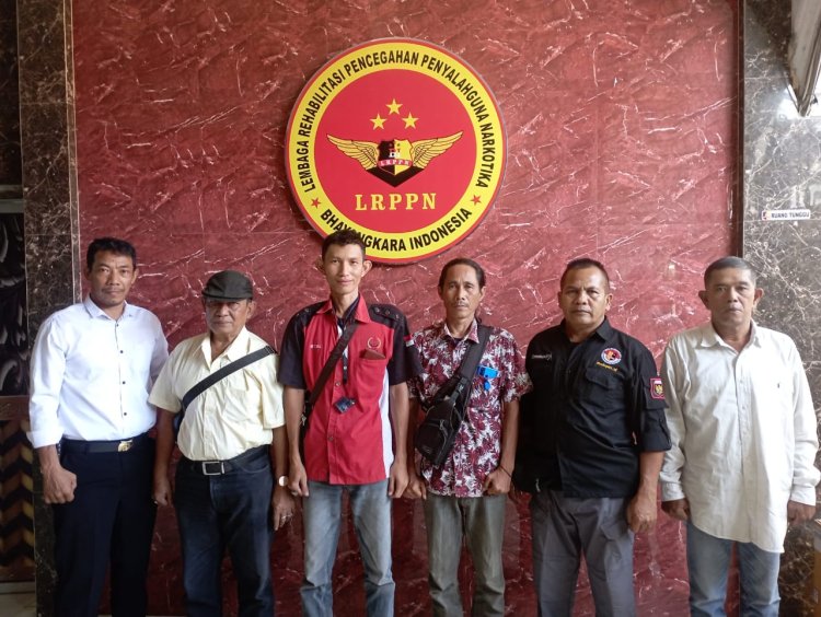 Mewujudkan Program Sumatera Utara Bersih dari Narkoba, Jurnalis Peduli Korban Narkoba Sepakati Kerjasama dengan LRPPN 