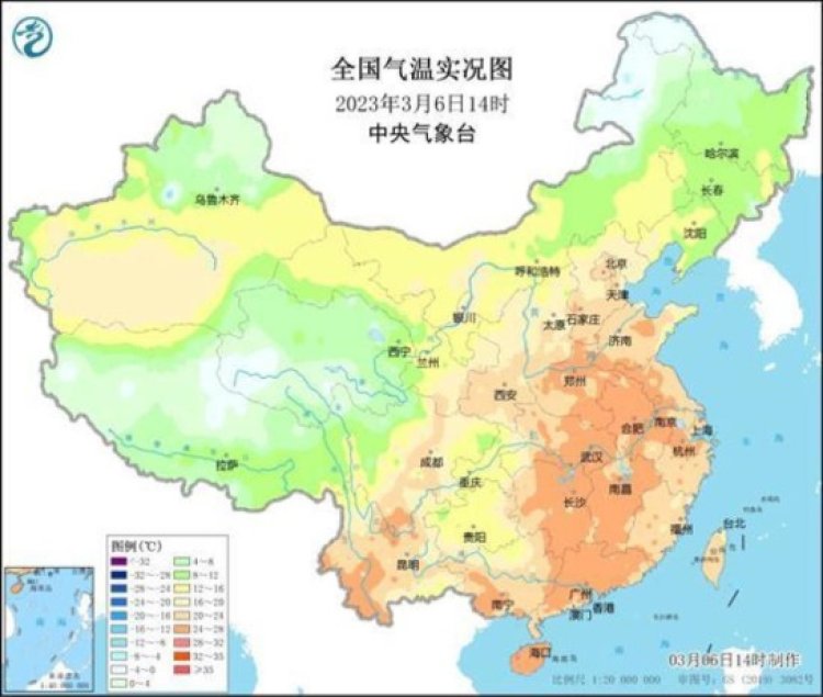 Suhu di 14 Ibu Kota Provinsi Termasuk Beijing Mencapai Titik Tertinggi