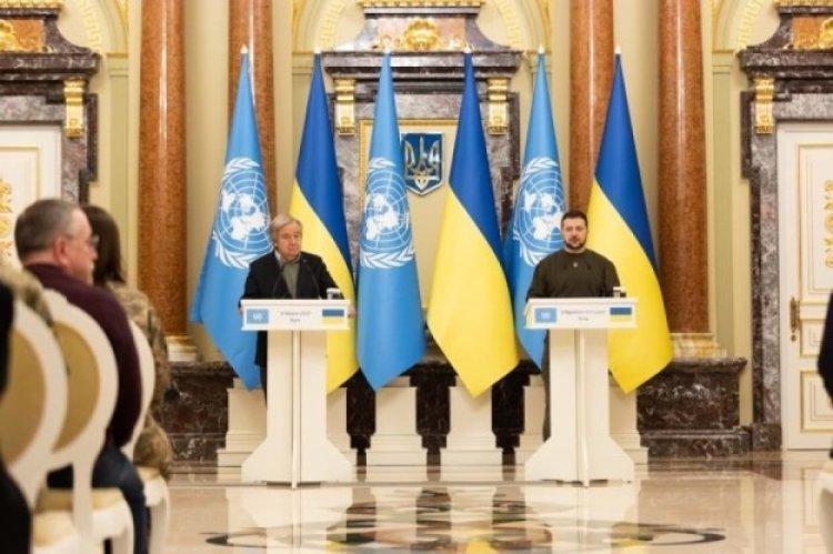 Sekjen PBB Kunjungi Ukraina Ketiga Kalinya, Ada Apa?