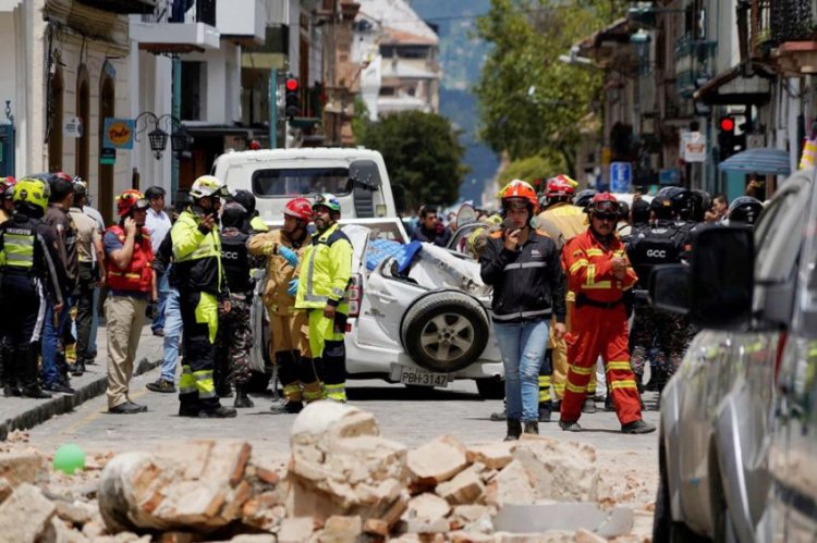 Gempa Bumi M 6,8 Guncang Ekuador, 12 Orang Meninggal Dunia