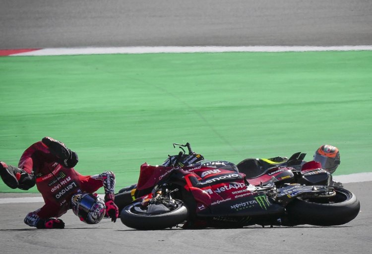 Alami Kecelakaan Enea Bastianini Dipastikan Absen di MotoGP 2023