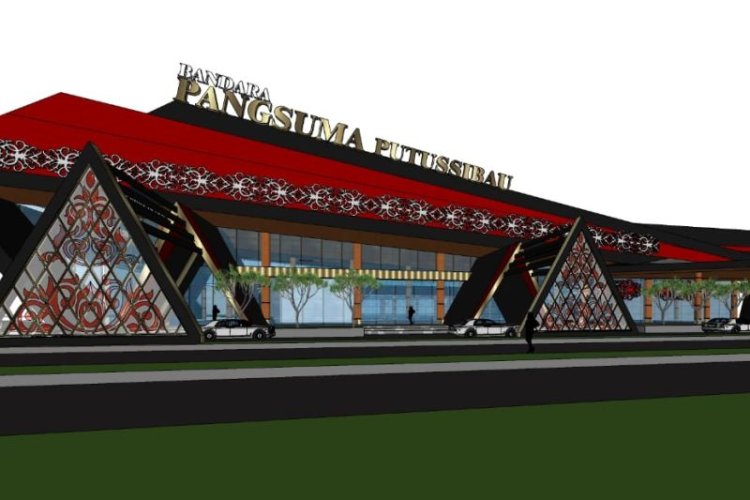 Bakal Makin Cantik, Terminal Bandara Pangsuma Kalbar Akan Dibangun Bernuansa Dayak dan Melayu