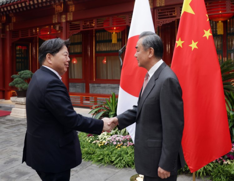 Akhirnya Perdana Mentri China Bertemu Perdana Mentri Jepang
