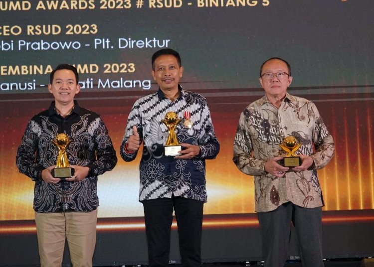 Usai Raih UHC Award, Kabupaten Malang Kembali Dapat Tiga Top BUMD Awards 2023
