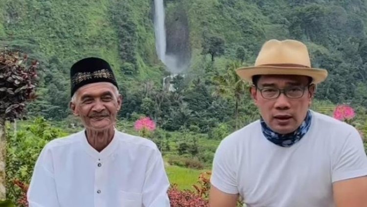 Abah Jajang Punya Alasan Sendiri Undang Gubernur Ridwan Kamil ke Rumah ‘Surga’ Cianjur