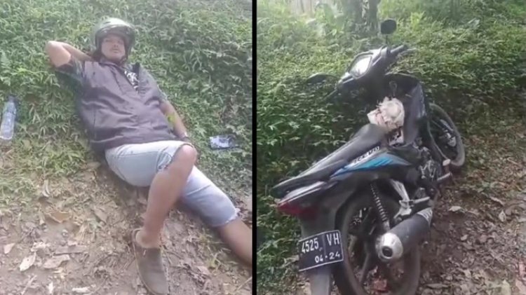 Viral! Pria di Kabupaten Sukabumi Pura-pura Jadi Korban Begal Untuk Kelabuhi Istrinya