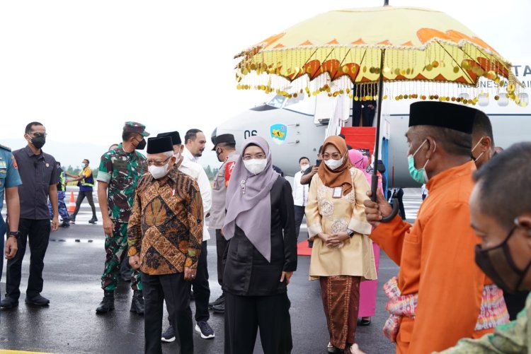 Bertolak ke Gorontalo, Wapres Kunker ke kota  Julukan Serambi Madinah