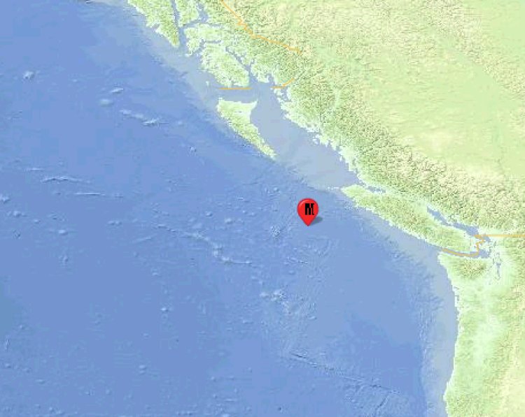Gempa M 6,1 Guncang Pulau Vancouver Kanada
