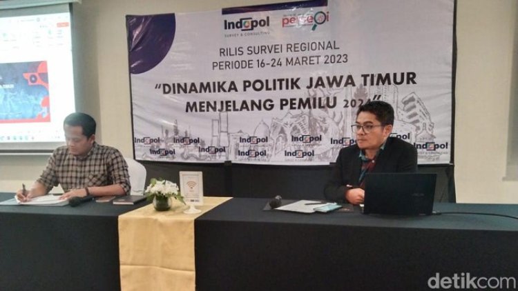 Elektabilitas Ganjar dan Prabowo Bersaing Menjadi yang Teratas di Jatim