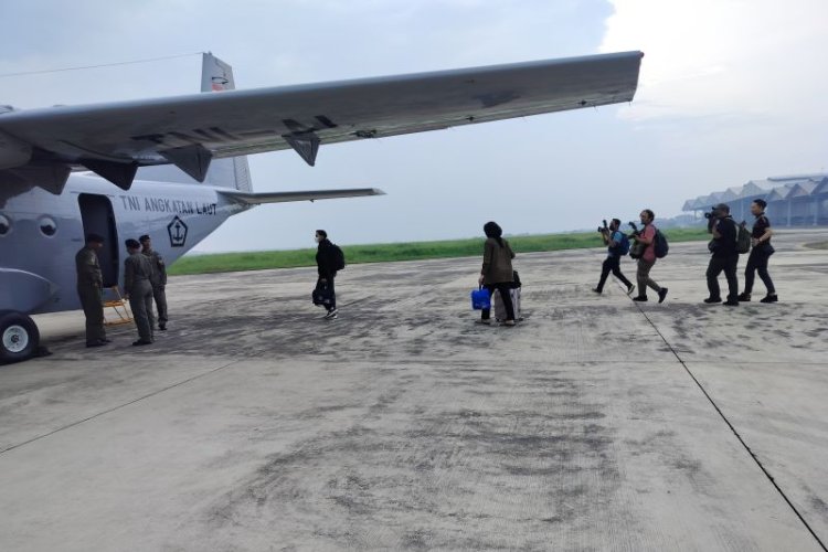 Ini Keren, Mahasiswi Asal Tanjung Pinang Mudik Gratis Naik Pesawat Militer
