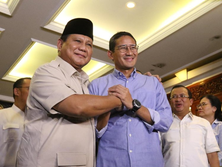 Pamit dari Gerindra, Sandiaga Uno Meminta Maaf ke Prabowo