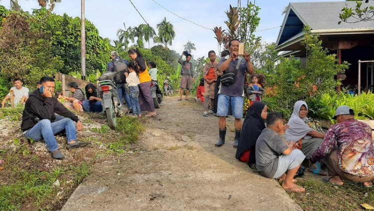 Sejumlah Warga Kepulauan Mentawai Masih Bertahan di Pengungsian Usai Gempa M 6,9
