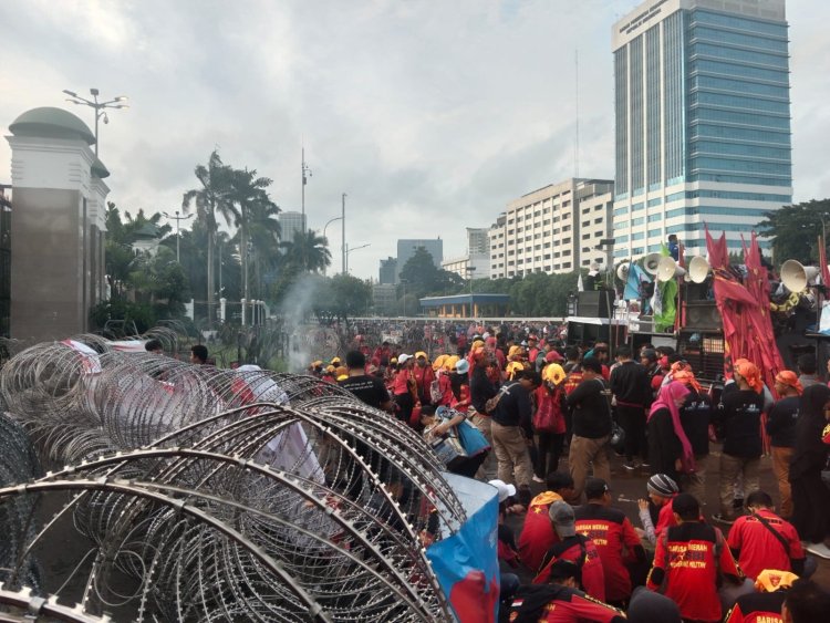 May Day, Buruh Bakal Unjuk Rasa Damai, Polisi Kerahkan Ribuan Personel