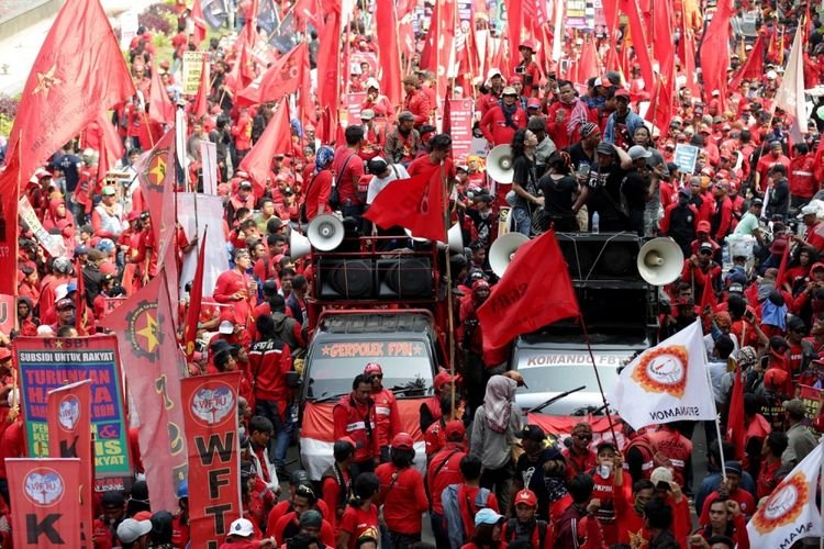Ribuan Personel Gabungan Bakal Diterjunkan untuk Kawal Demo Buruh di Jakarta