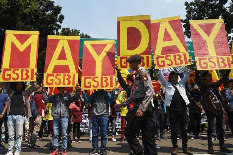 Polisi Kerahkan 2.150 Personel untuk Peringatan May Day di Makassar Hari Ini