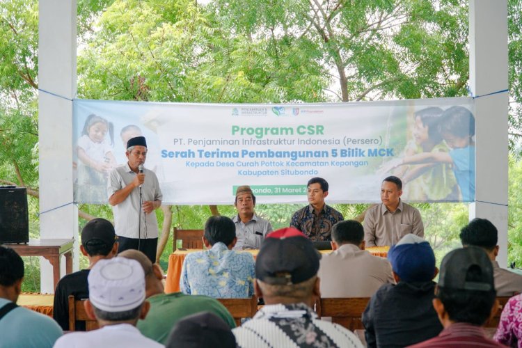 5 Bilik MCK di Desa Curah Cottok Situbondo Dibangun CSR PT PII