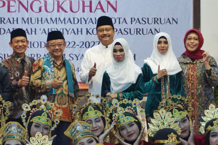 Gus Ipul Hadiri Pengukuhan PD Muhammadiyah dan Aisyiyah Kota Pasuruan