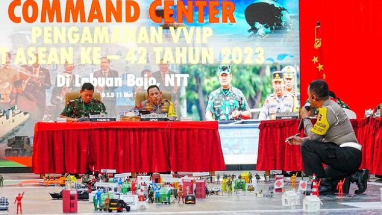 TNI – Polri Gelar Apel Jelang KTT ASEAN di Labuan Bajo NTT