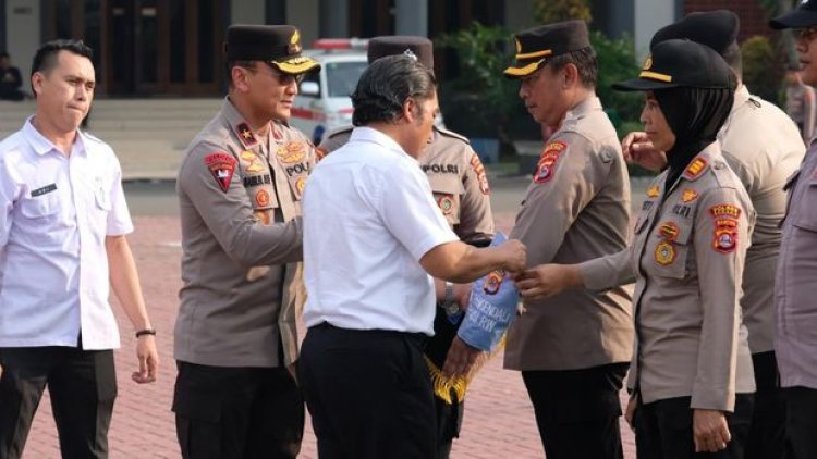 Polda Banten Gelar Apel Deklarasi Polisi RW, Guna Wujudkan Kamtibmas Kondusif