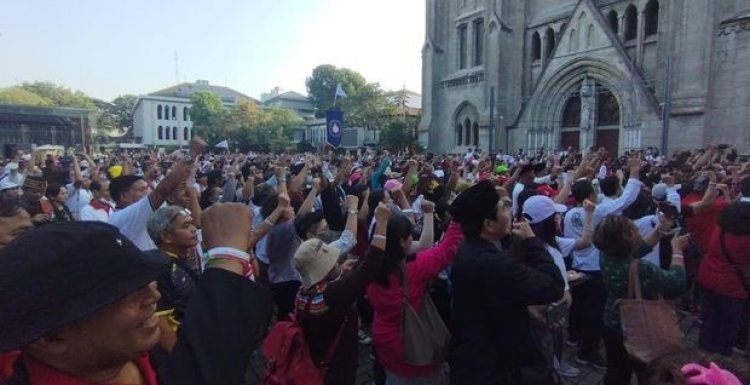 Keuskupan Agung Jakarta Rayakan Hari Jadi ke-216 Tahun, Adakan Jalan Santai Lintas Agama