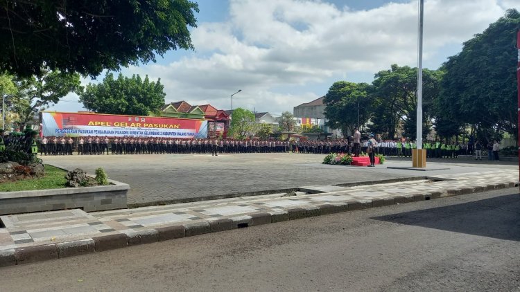 Amankan Pilkades Serentak, Polres Malang Terjunkan 3 Ribu Personel Gabungan