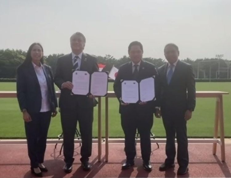 Teken MOU Bersama JFA, PSSI Fokus Pembinaan Sepak Bola Putri dan Wasit