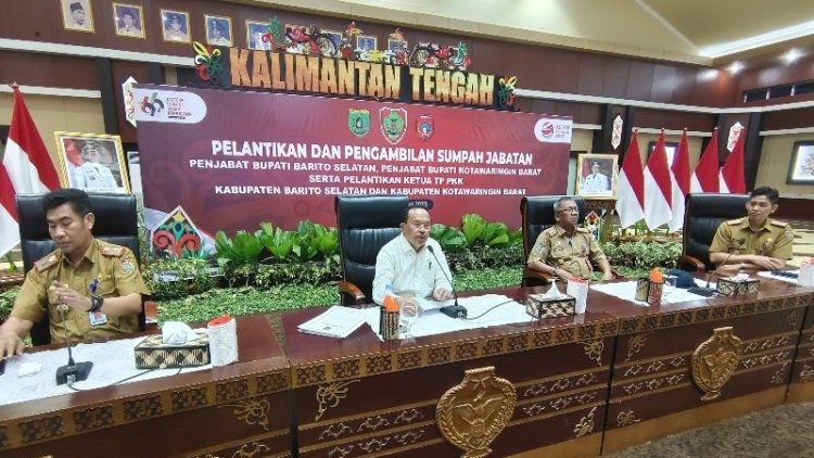 Pelantikan Pj Bupati Barito Selatan dan Pj Bupati Kotawaringin Barat Ditunda Gegara Penolakan MP3D