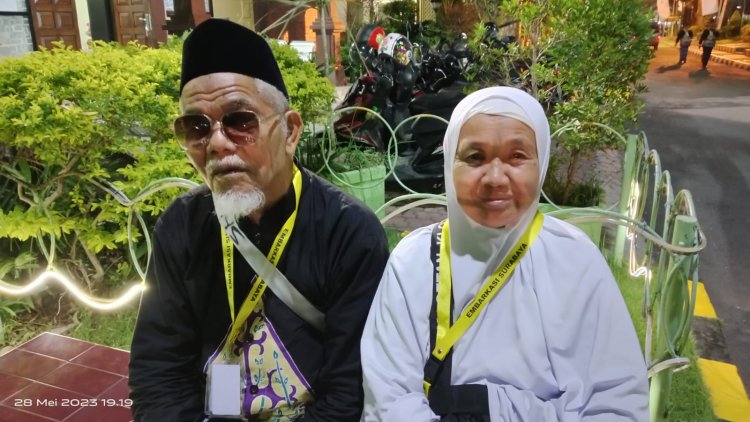 Cerita Mbah Soleh, Tukang Pijat Tuna Netra Asal Kuwon Magetan Bisa Berangkat Haji