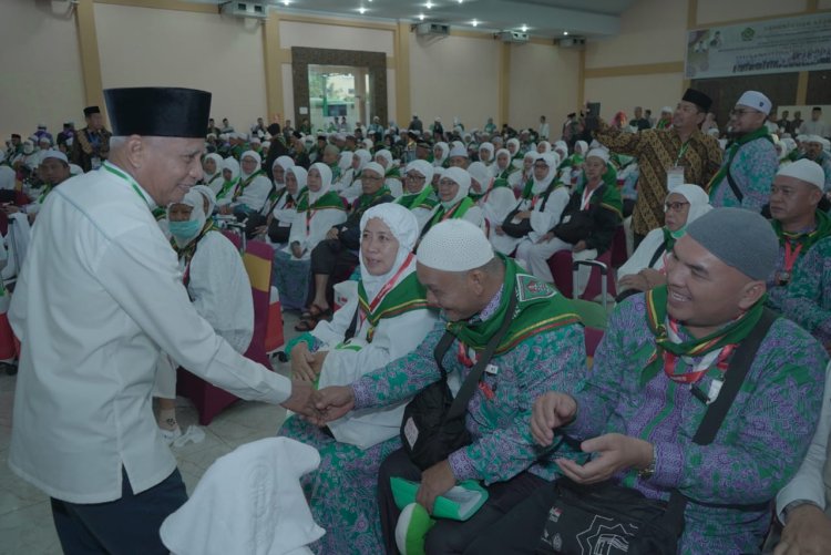 Pemkab Asahan Lepas Jamaah Calon Haji Kabupaten Asahan Tahun 1444 H /2023 M