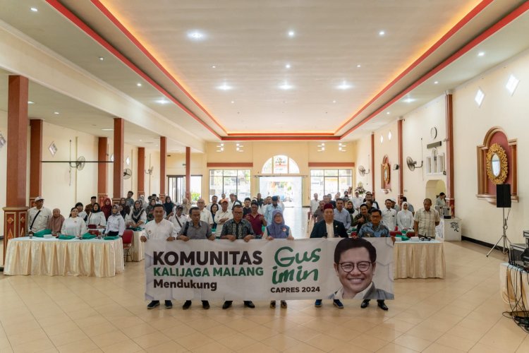 Komunitas Kalijaga Malang Deklarasi Dukung Cak Imin Maju Capres 2024