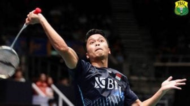 Kandaskan Pebulutangkis Denmark  Anthony Ginting Juara Tunggal Putra Singapore Open 2023