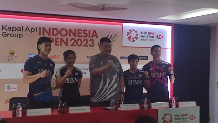 Besok, Kapal Api Indonesia Open 2023 di Gelar, Sejumlah Pemain Kelas Dunia Siap Tampil
