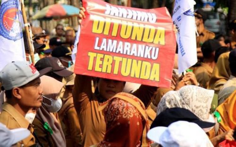 PPDI Sidoarjo Tagih Janji Bupati Soal Kenaikan Penghasilan dan Tunjangan Rp 50 Juta
