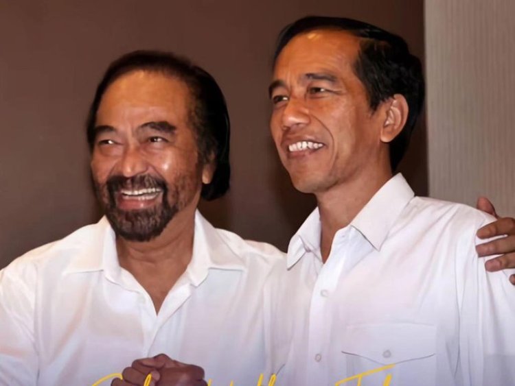 NasDem Unggah Foto Jokowi Dirangkul Paloh, Unggah Ucapan Ulang Tahun ke Jokowi