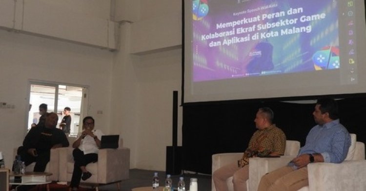 Hadir Halalbihalal Komunitas Stasion, Wali Kota Malang Motivasi Generasi Muda untuk Terus Berkarya