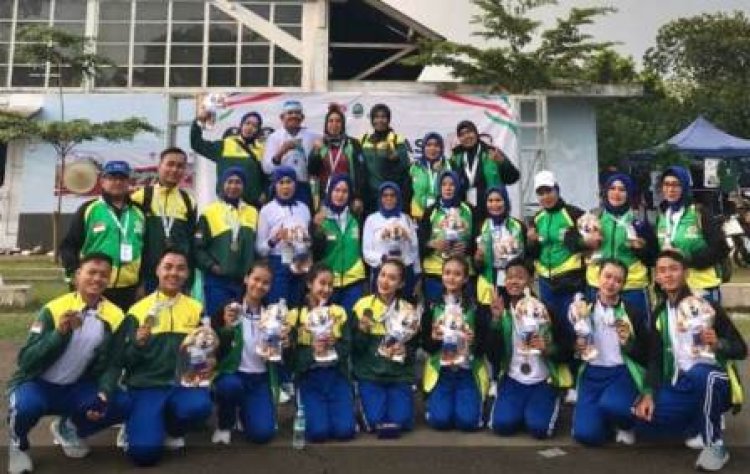 Luar Biasa! Senam Asma Sidoarjo Wakili Jatim Juara Umum Fornas Bandung