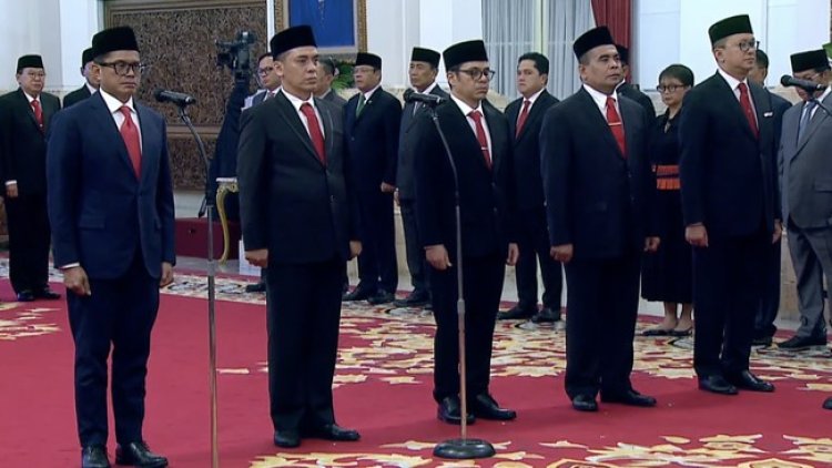 Melihat Arah Dukungan Politik Jokowi di Pilpres 2024 Lewat Pelantikan Kabinet