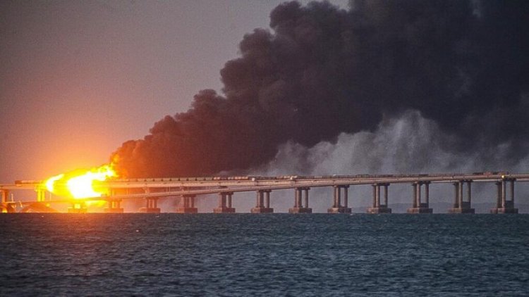Ada Apa dengan Rusia, Usai Jembatan Diserang, Kamp Militer di Crimea Kebakaran