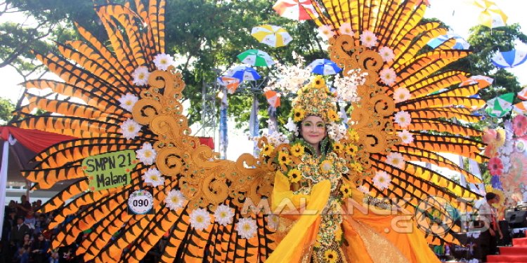 Malam Ini, Titik Utama Malang Flower Carnival di Kajoetangan Heritage