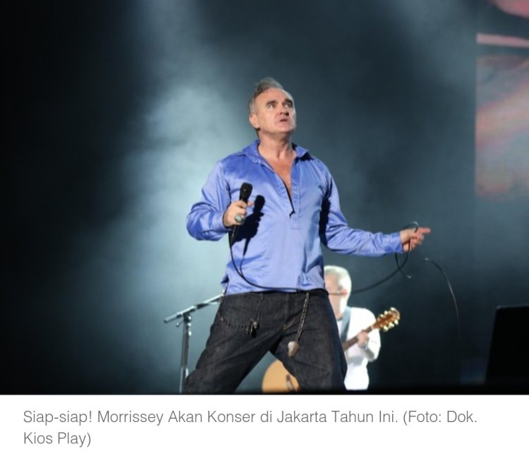 Morrissey Bakal Konser dinJakarta