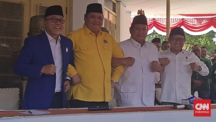 Akhirnya Golkar dan PAN Resmi Berlabuh ke Prabowo di Pilpres 2024