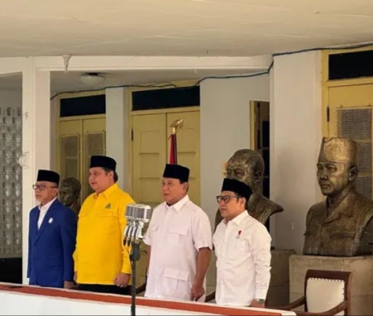 Golkar, PAN dan PKB Resmi Dukung Prabowo Subianto Presiden 2024