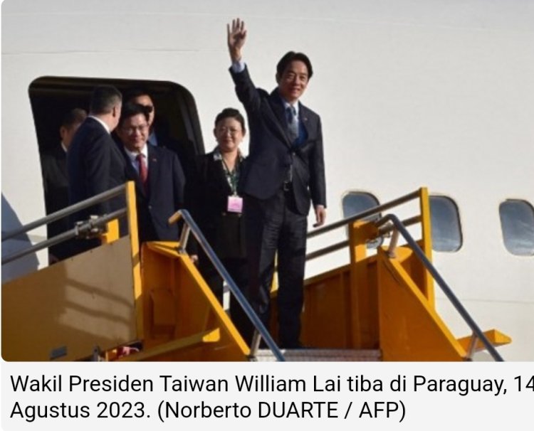 Calon Presiden Taiwan Tolak Tunduk dengan Tiongkok