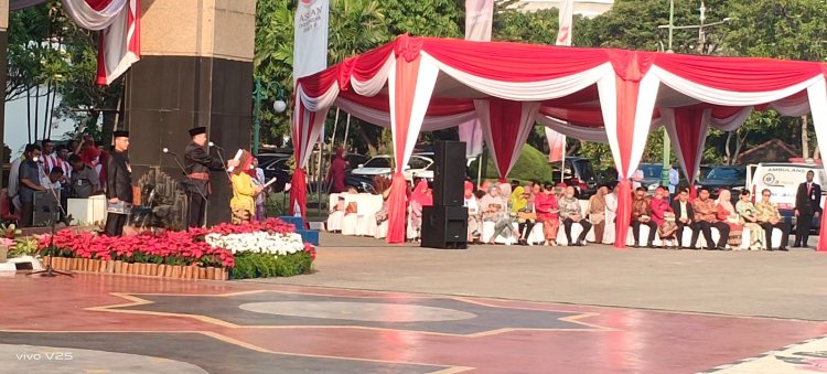 Pimpin Peringatan Upacara HUT Kemerdekaan RI, Ini Pesan Wakil Walikota Jakarta Barat