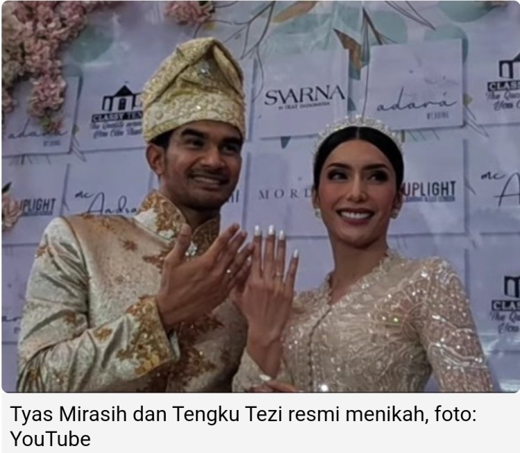 Tyas Mirasih Akhirnya Menikah dengan Tengku Tezi