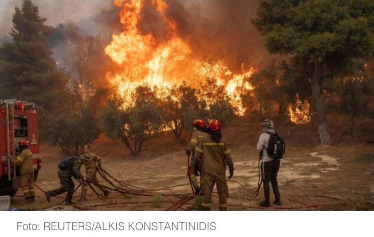 Kebakaran Hutan di Yunani Tewaskan 21 Orang