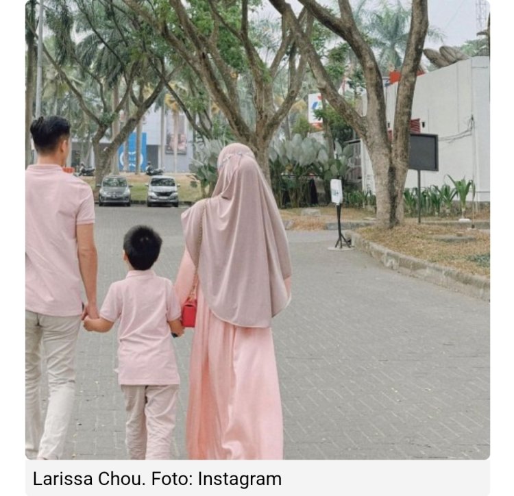 Larissa Chou  Menikah Lagi, Minta Izin  kepada Anaknya