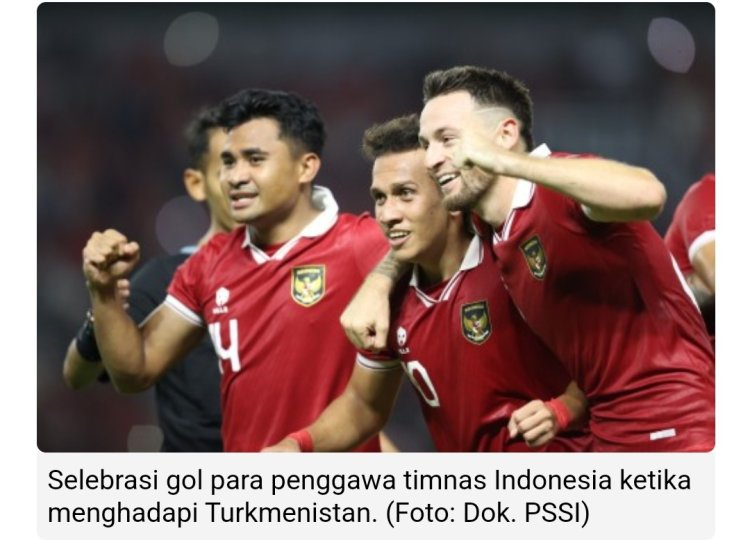 Timnas Indonesia Tekuk Turkmenistan dengan Skor 2-0