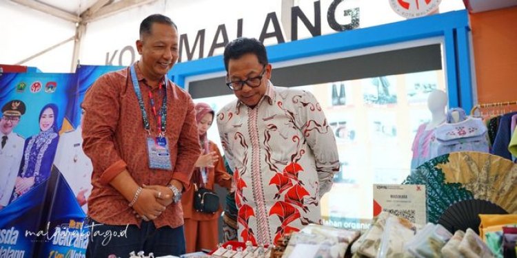 Dikomando Langsung Oleh Sutiaji, Produk UMKM Kota Malang Laris Manis di Pameran ICE Makassar 2023